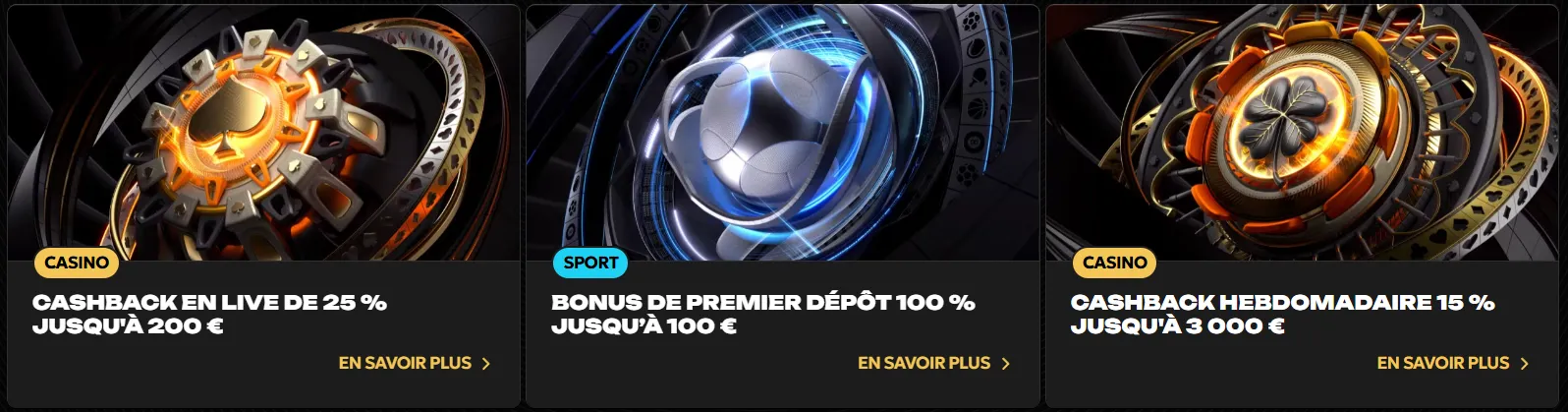 Promotions et offres spéciales du Spinsy Casino